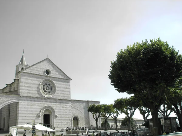 Iglesia Santa Rufina Asís Italia — Foto de Stock