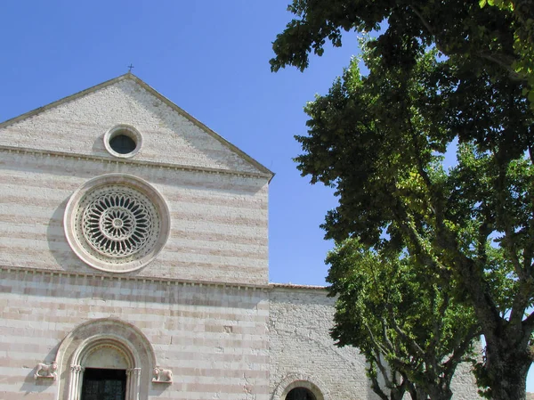 Iglesia Santa Rufina Asís Italia —  Fotos de Stock