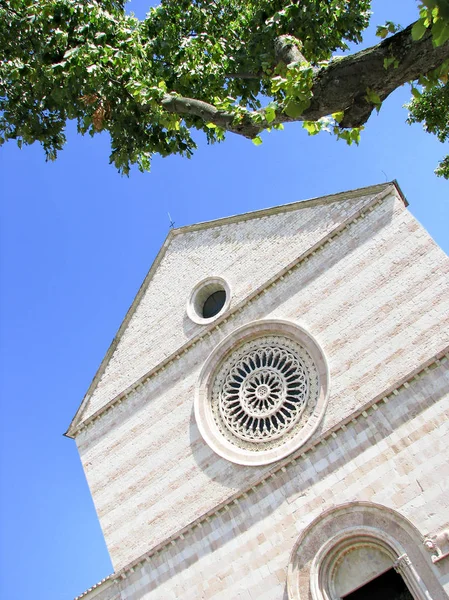 Церковь Святой Руфины Ассизи Италия — стоковое фото