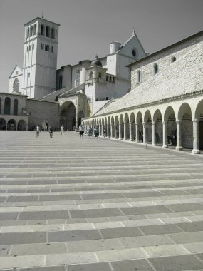 Bazilikası St Francis Assisi - İtalya içinde