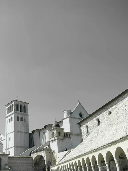 Basilika Des Franziskus Assisi Italien — Stockfoto