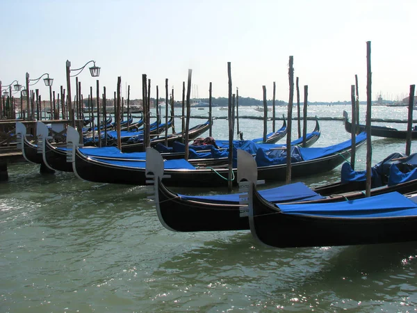 Góndolas Venecianas Venecia Italia — Foto de Stock