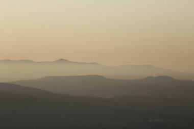 Snieznik dağında sonbahar - Karpatlar - Polonya