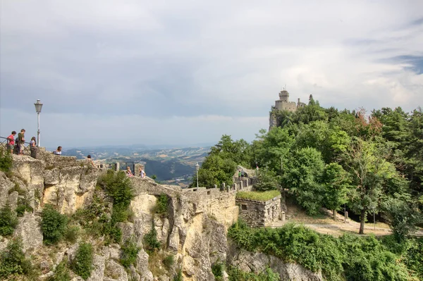 San Marino Vista Las Montañas — Foto de Stock