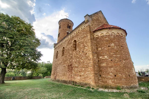 Romanesque Inowlodz Church Poland — Stock Photo, Image