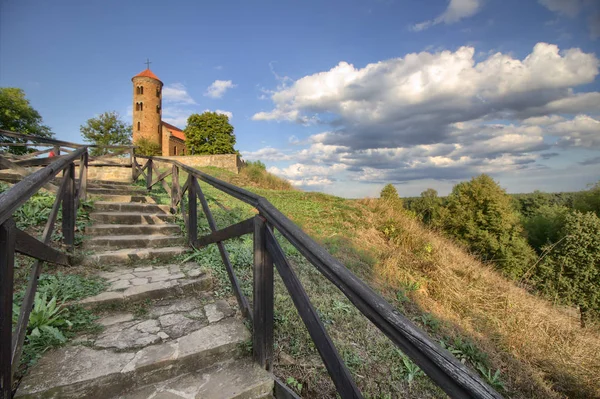 Antigua Iglesia Inowlodz Polonia — Foto de Stock