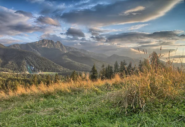 Montanha Giewont Tatras Polónia — Fotografia de Stock