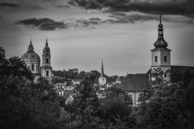Petrin Park Prag'da görünümünden