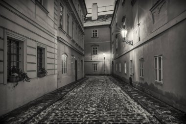 Prag'da sokak Kampa