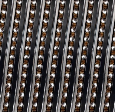 Dikişsiz desen sanayi doğrusal rulman soyut fraktal. Rulman dikey çapraz doğru çizgiler doğrusal yüzük endüstriyel soyut fraktal desen arka plan. Özel soyut doğrusal efekti