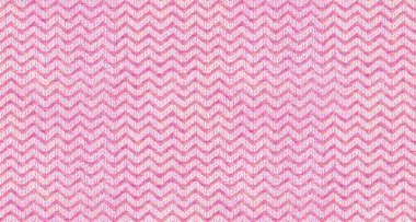 Pembe üçgen şekli dalga Tekstil Dikişsiz desen doku arka plan. Tekrarlayan üçgen geometrik desen dalgalı bez sanatsal doku. 