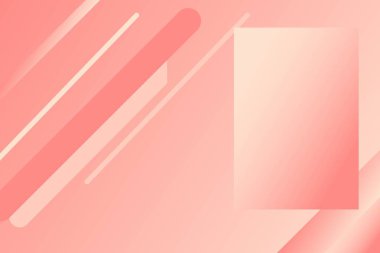 Geometrik şekilli pembe tonlarda soyut arkaplan ve yazıt için çerçeve