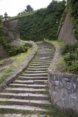 Çok eski taş basamaklar 