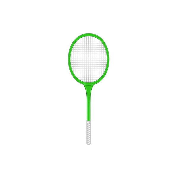 Tennisracket i retro design — Stock vektor