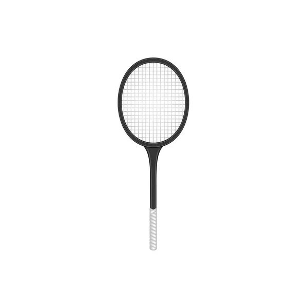 Tennisracket i retro design — Stock vektor