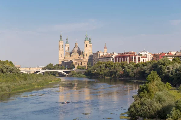 Zaragoza Basilica in Spain — Stock Photo, Image