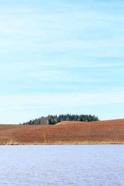 Bahar sürülmüş alanlar