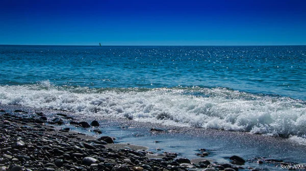 Waves in the black sea — Stock Photo, Image