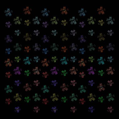 vektör yıldız arka plan tasarımı