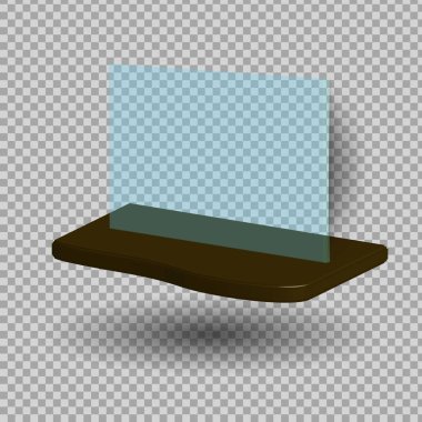 Vektör kümesi boş bardak kupa Ödülleri.