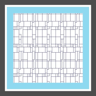 Vektör seamless modeli. Modern şık doku. hatları ile arka plan.