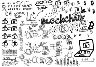 Mali diyagramı. Büyüyen tabii ki Bitcoin olan grafik.