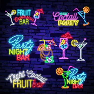 Bira neon tabela, parlak tabela, afiş ışık. Bira logo, amblem