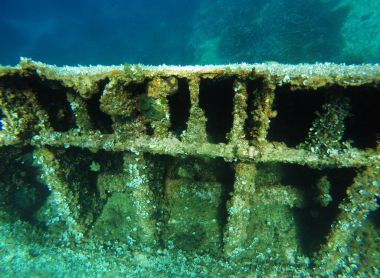 Pomonte batık, Elba Adası, İtalya