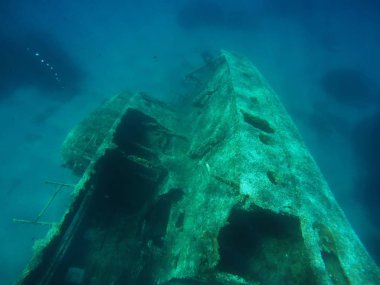 Pomonte batık, Elba Adası, İtalya
