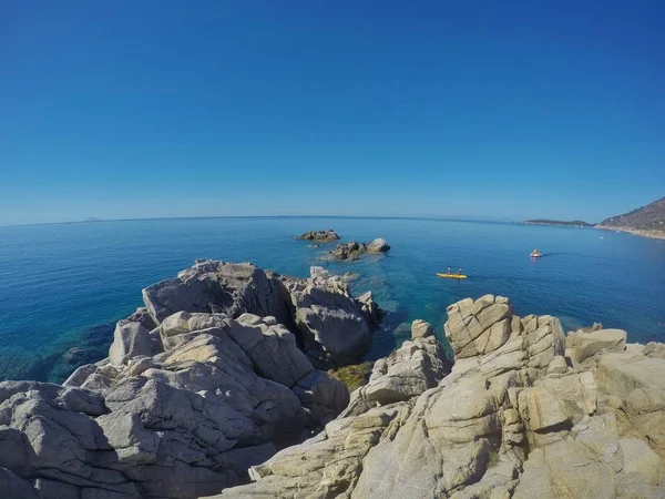 Скалы Каволи Остров Эльба Италия — стоковое фото