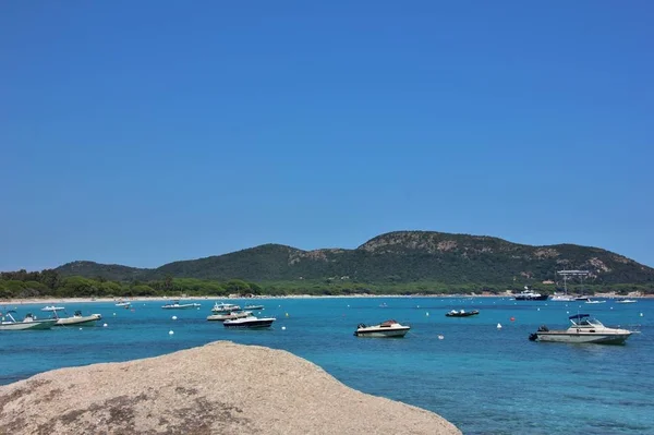 Palombaggia Beach Corsica França — Fotografia de Stock