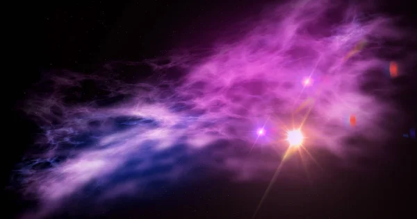 Nebula clouds — Stock Photo, Image