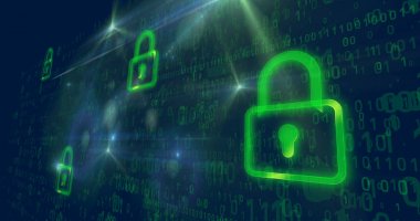 Internet yeşil asma kilit