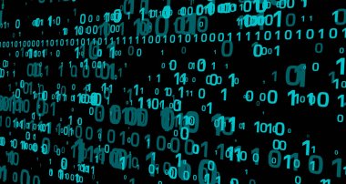 Dinamik numaraları ile dijital arka plan