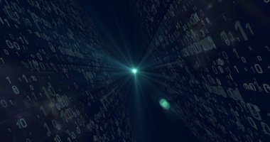 Dijital arka plan mavi