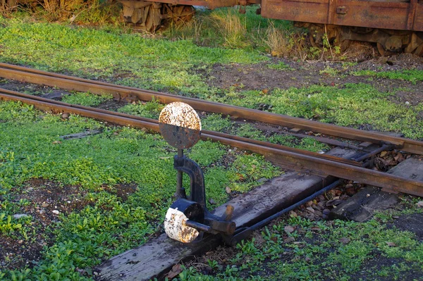 Interruttore ferroviario vecchio stile — Foto Stock