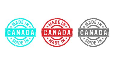 Kanada damgası ve damgası yapılmış.