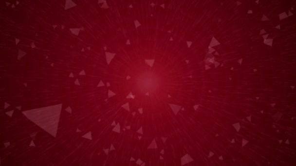 Красный абстрактный фон движения - 003 — стоковое видео