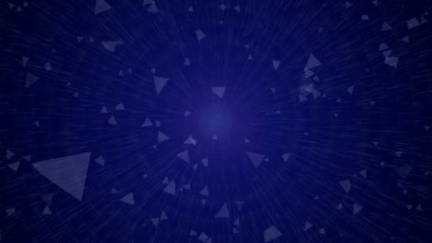 Синий абстрактный фон движения - 003 — стоковое видео