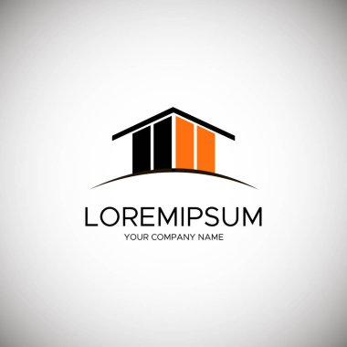 İnşaat şirketi için vektör logosu