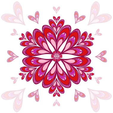 Sevgililer s vektör arka plan stilize yürekleri