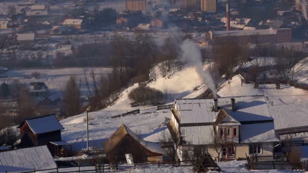 Lekého salcburského zimní vesnice