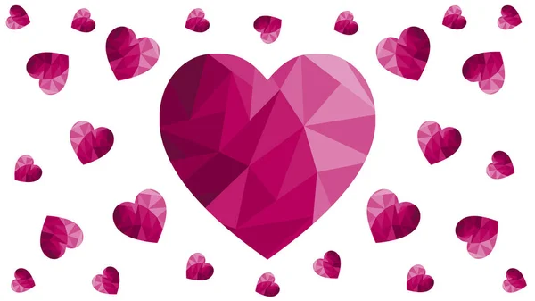 Fundo Dia Dos Namorados Para Banner Convite Cartão Cartaz Modelo —  Vetores de Stock