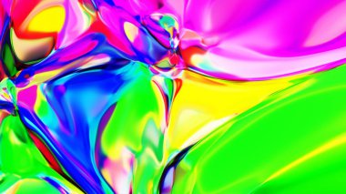 Sancak, kapak, poster için çok renkli soyut bir arkaplan. Standart ölçekli gelecekteki yaratıcı duvar kağıdı 1920 * 1080