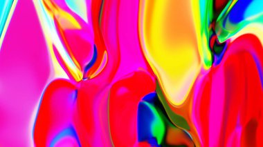 Web sitesi, afiş, kapak, gönderim için parlak sıvı arkaplan tasarımı