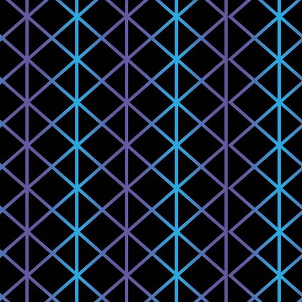 Patrón Lujo Elegante Con Gradiente Contorno Triángulos Cian Púrpura Rombo — Vector de stock