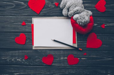 Sevgililer günü. aşk mektubu