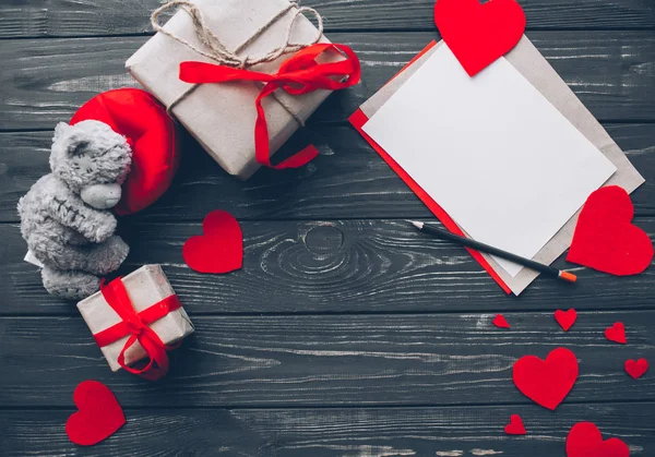 Sevgililer günü. aşk mektubu