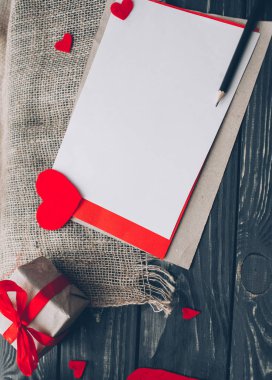 Sevgililer günü. aşk mektubu