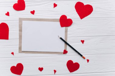 Sevgililer günü. aşk mektubu